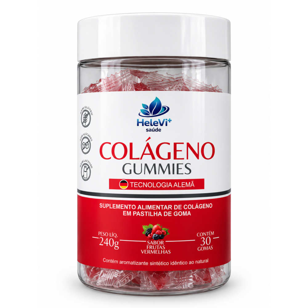 Colágeno VERISOL® Gummies – Frutas Vermelhas